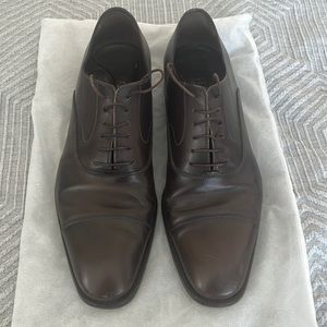 Ferragamo Cap toe dress shoe